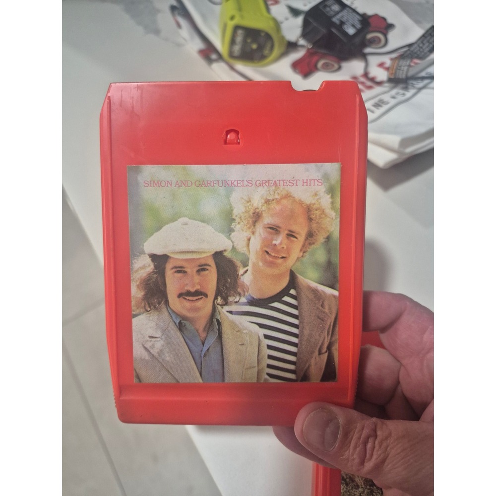Simon and Garfunkel Greatest Hits 8-Track Tape Red Columbia TC8 CA 31350 1972